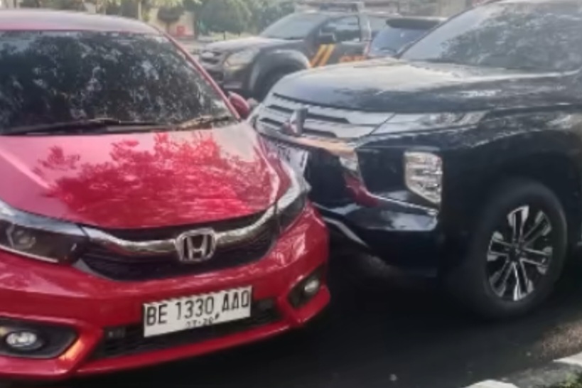 Diduga Rampas Mobil di Halaman Polda Lampung, Oknum Debt Collector Dilaporkan Polisi