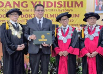 Oking Ganda Miharja Resmi Sandang Gelar Doktor Ilmu Hukum dari Universitas Jayabaya