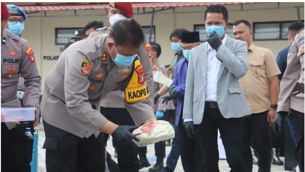 Polres Lampung Selatan Musnahkan Narkoba Senilai Rp230 Miliar Sepanjang 2025